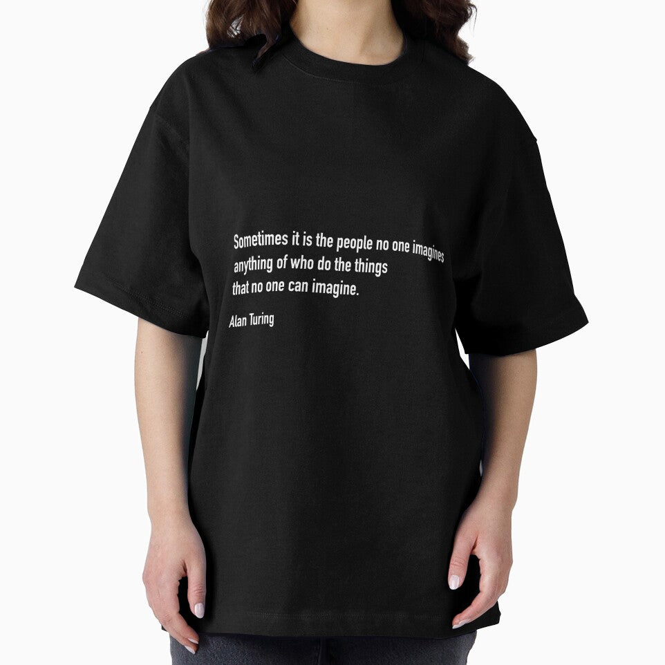 Alan Turing's famous quote by Hippo Quotes