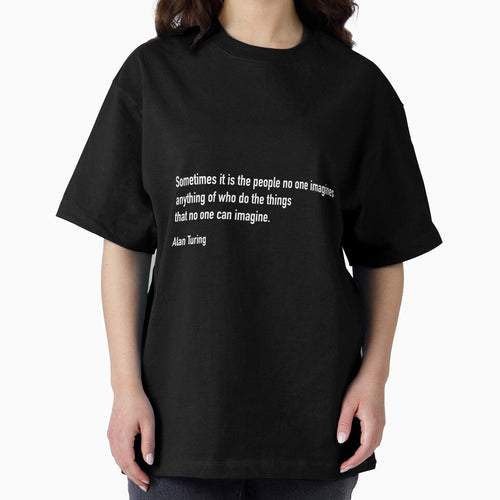 Alan Turing's famous quote by Hippo Quotes