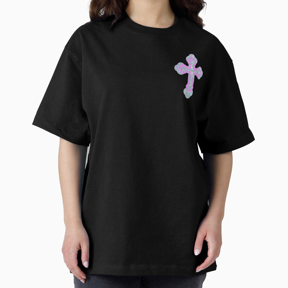 Y2K Orthodox Cross Pink by Underthesunmoon