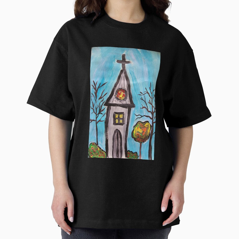 Winter Church by Olive's Cozy Little Shop