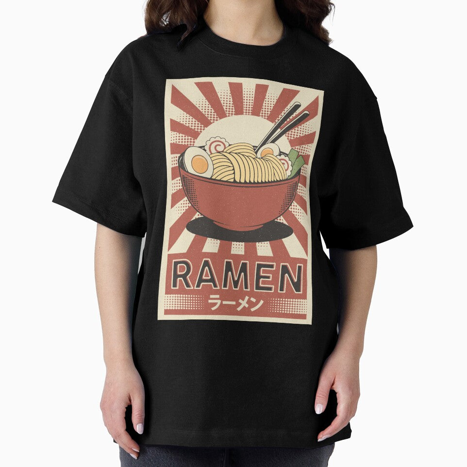 Retro Vintage Japanese Ramen Poster by nomu-nomu