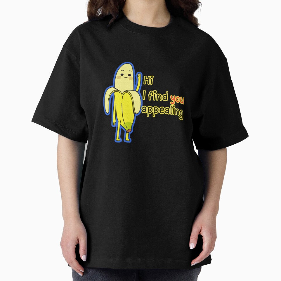 Banana Hi I Find You Appealing Cute Pun Design by The-Melon-Cart