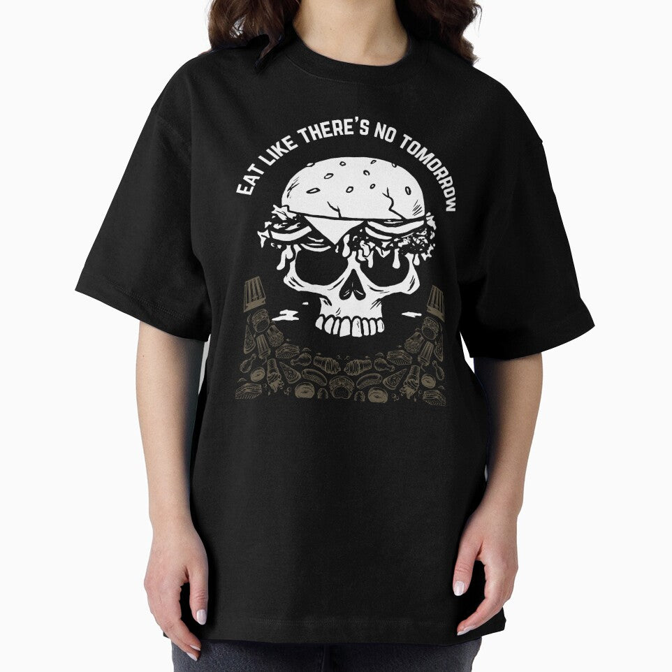 eating burger by darkthings design
