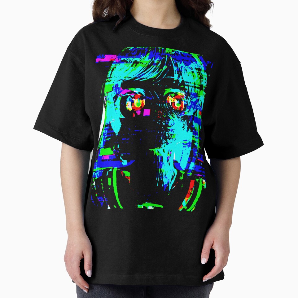Glitchy Anime Girl by dyppz