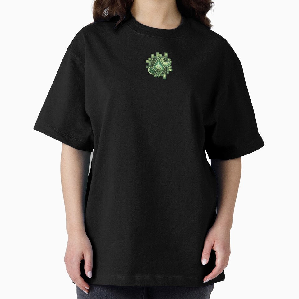 Green Ancient Talisman of Eternal Renewal by The Creeping Clover