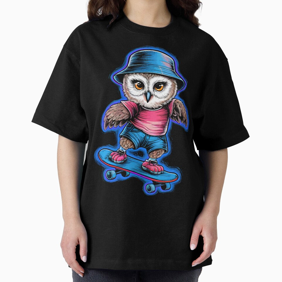 Cute Owl Squatboard Kawaii by madevdine