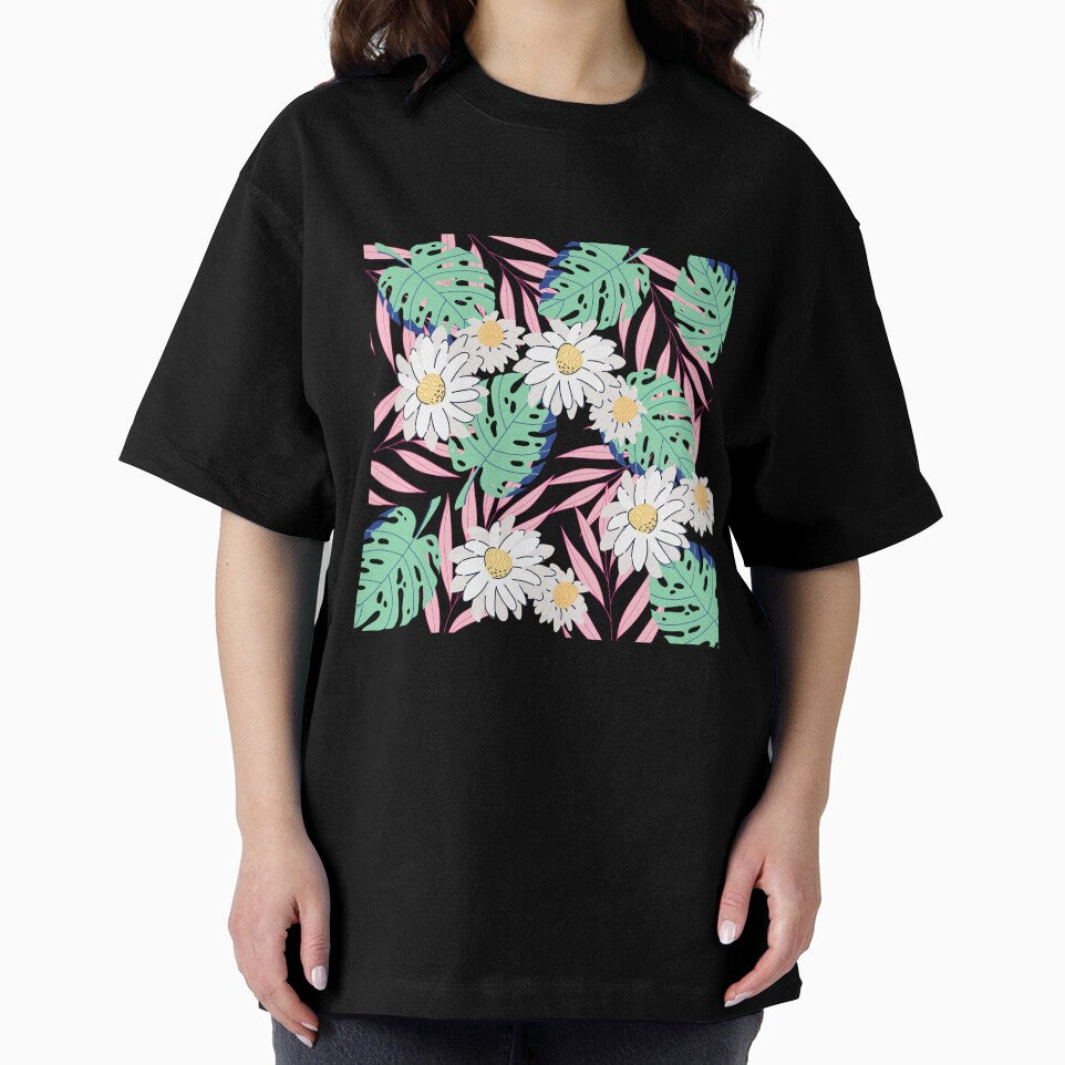 tropic leaves,flowers and ferns by lucky-fern