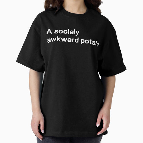 A socially awkward potato by Anxiety.
