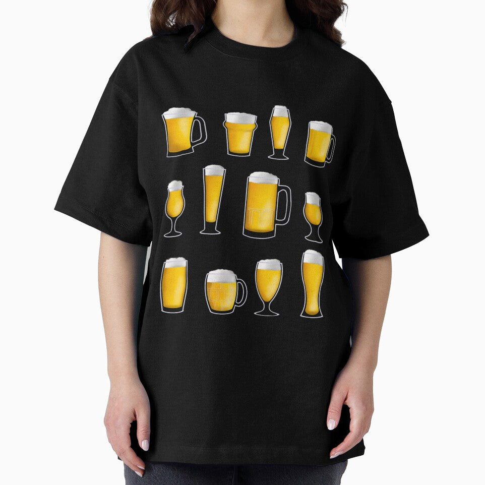 Beer glasses pint by Penny Stanley (ICONIC FOX GRAPHICS)