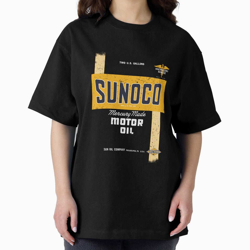 Sunoco Motor Oil Retro Distressed Design1933 by TujGioi