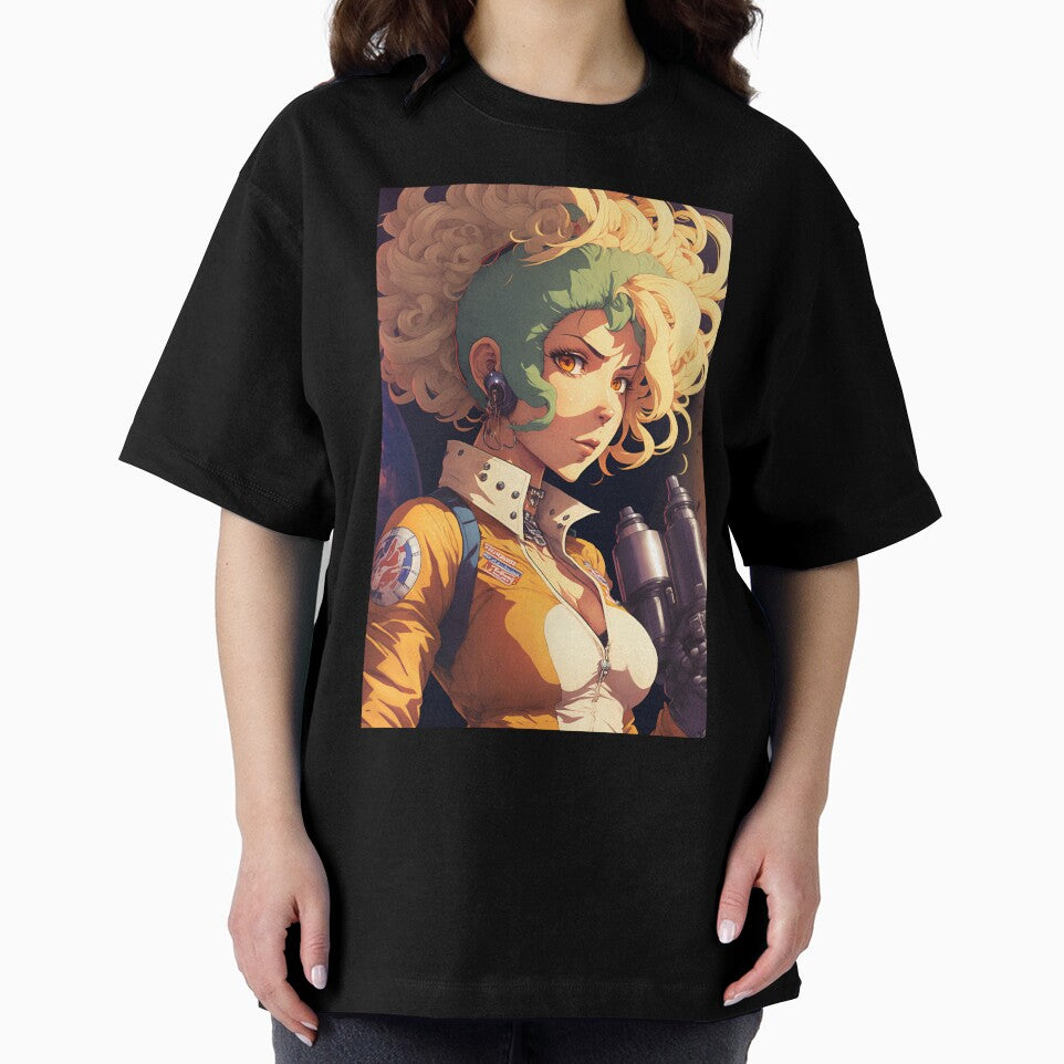 Anime Cute Girl Space Mechanic by Bubblebuk