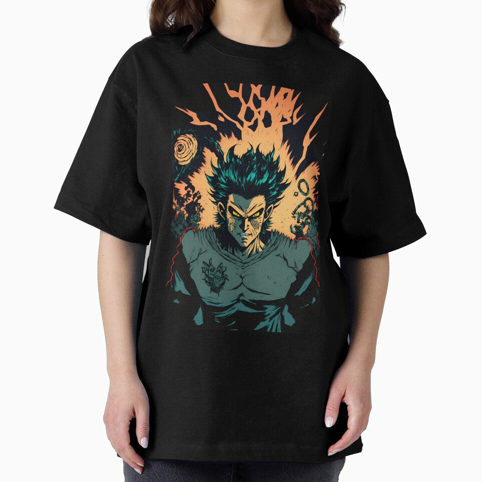 Anime Demon Son with fire1 by Bubblebuk