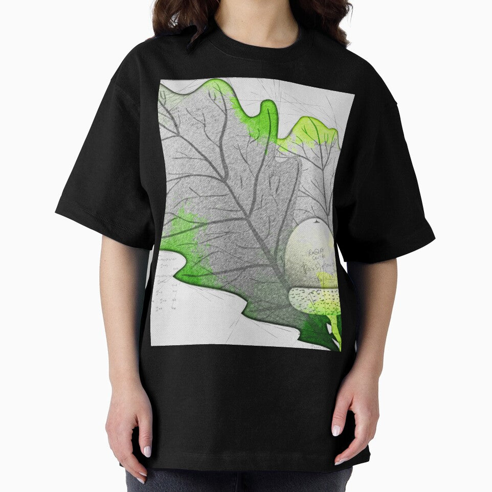 Oak leaf Abstract color by artdragongift 15