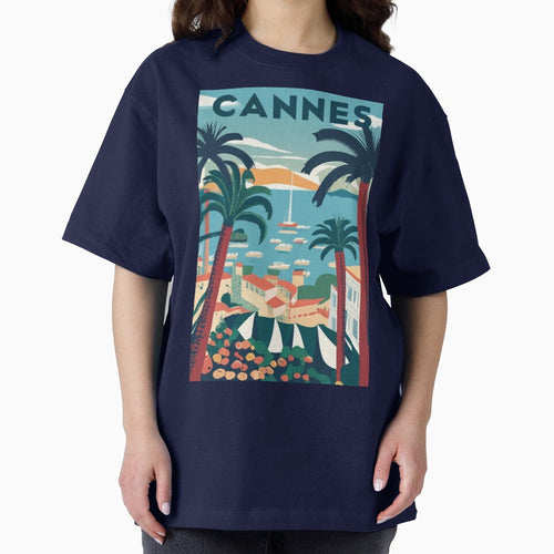 A Vintage Travel Art of Cannes - France by GoodOldVintage