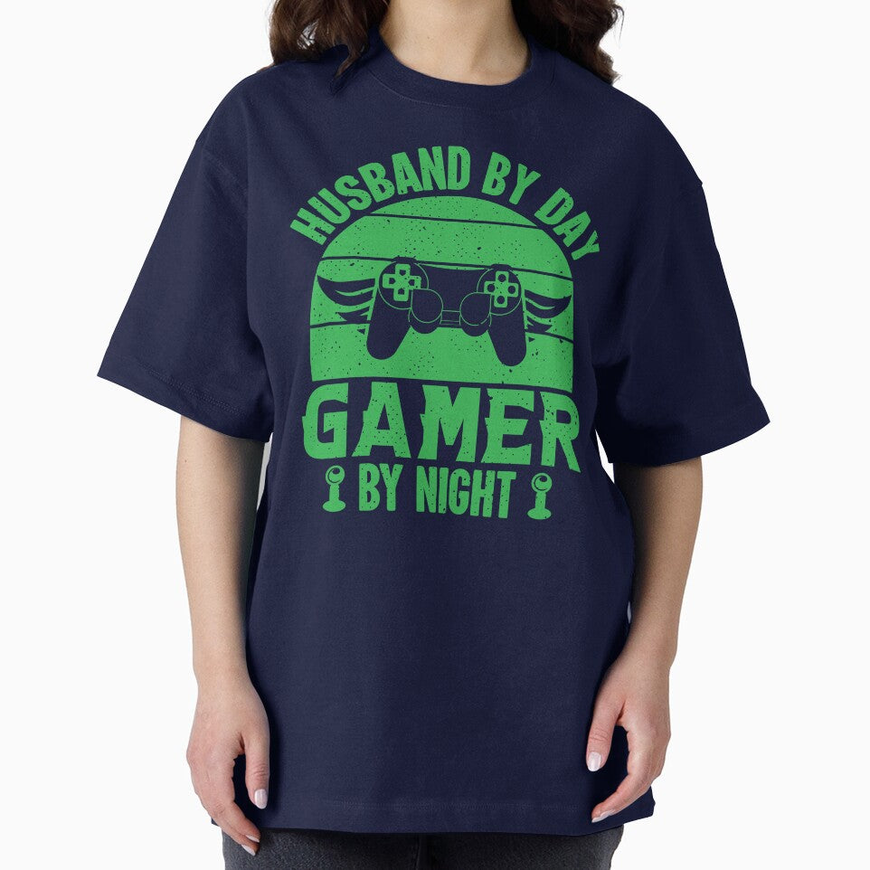 Night Gaming Hubby: Gamer Husband Controller Geek Gift by Shop Deebo