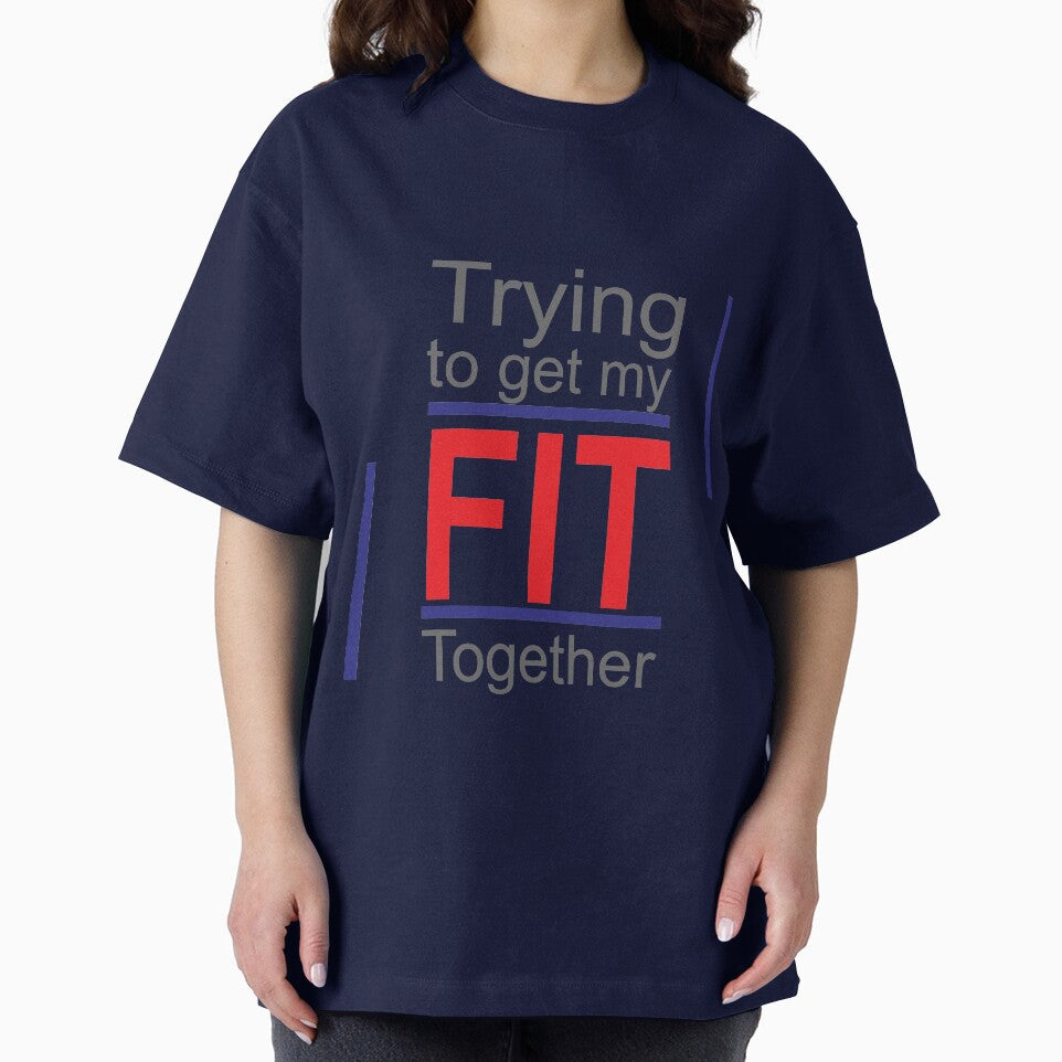 Trying To Get My Fit Together to motivate yourself in Clothing, Accessories, Home Decor. by Myartbeyours