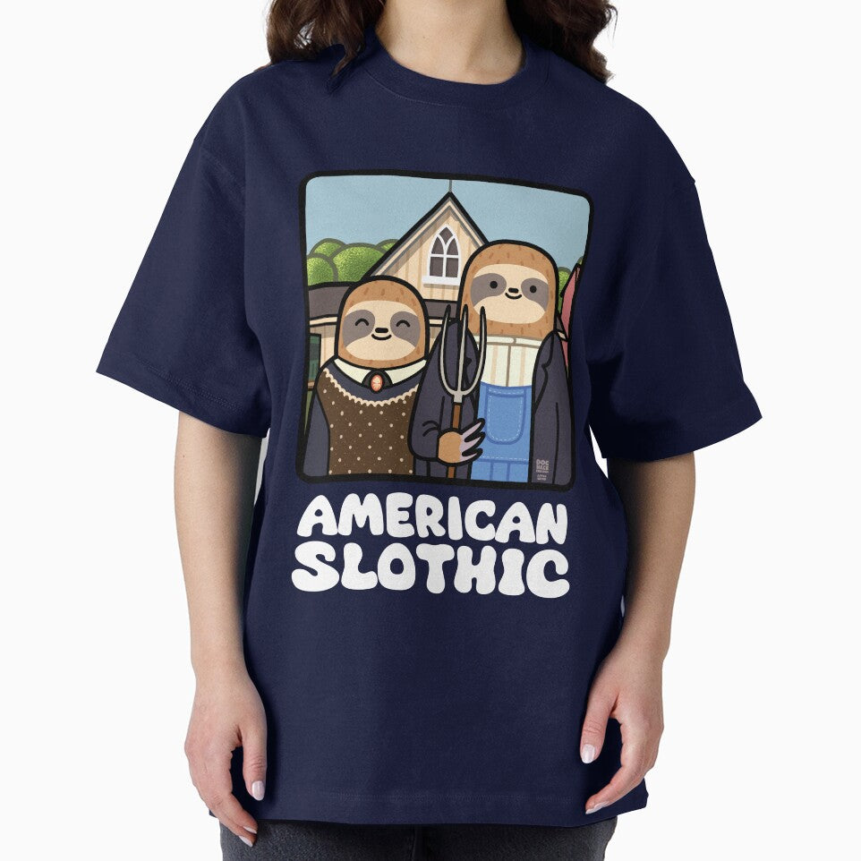 American Slothic (Dark) by DocHackenbush