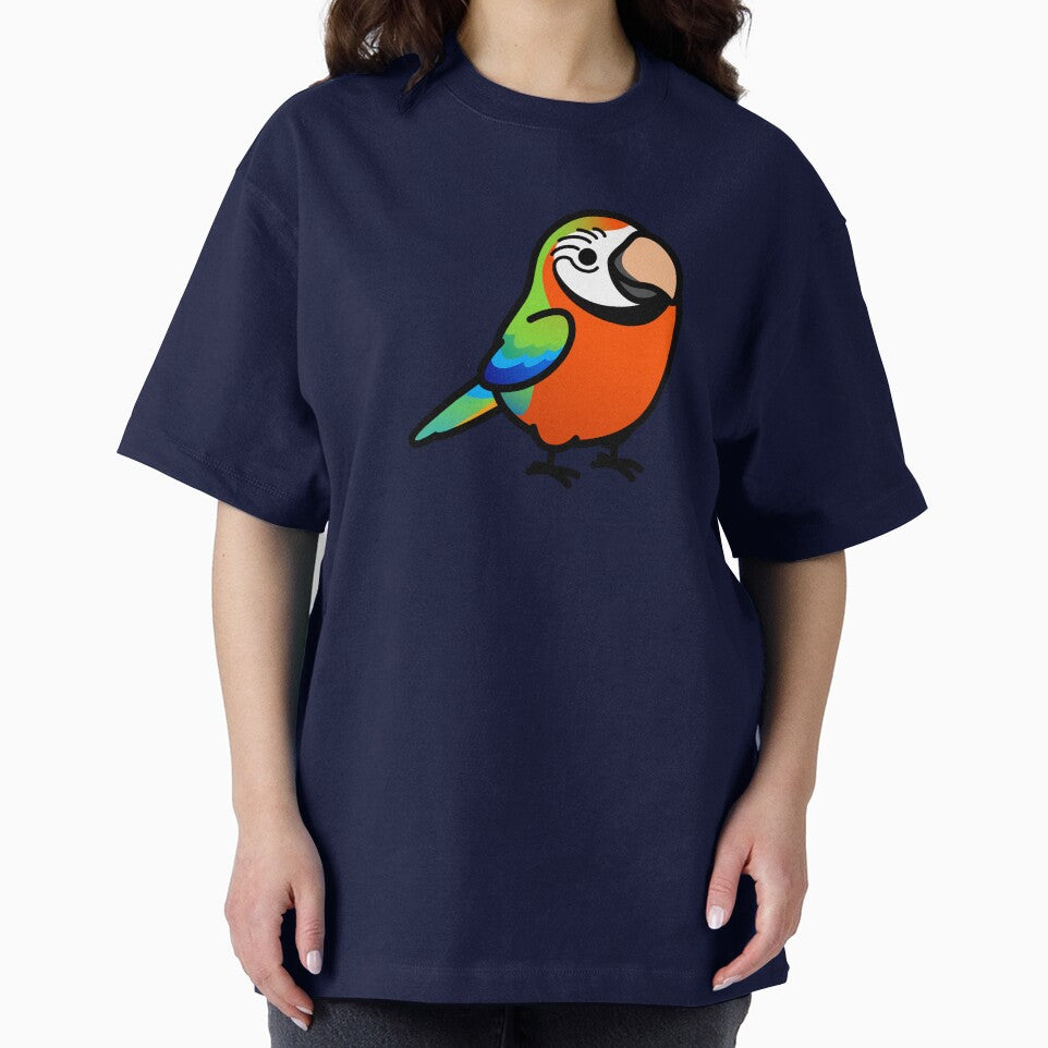 Chubby Harlequin Macaw by birdhism