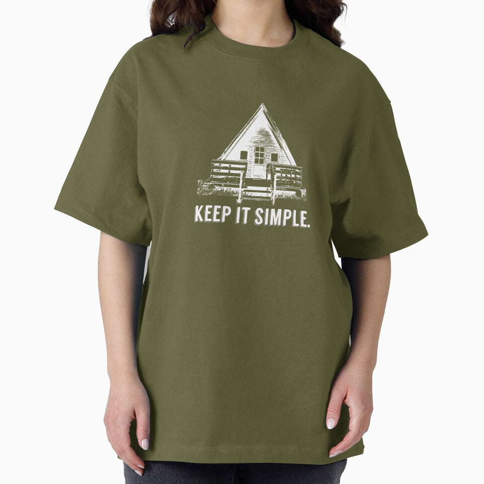 Keep It Simple Cabin Art by Dan Brady