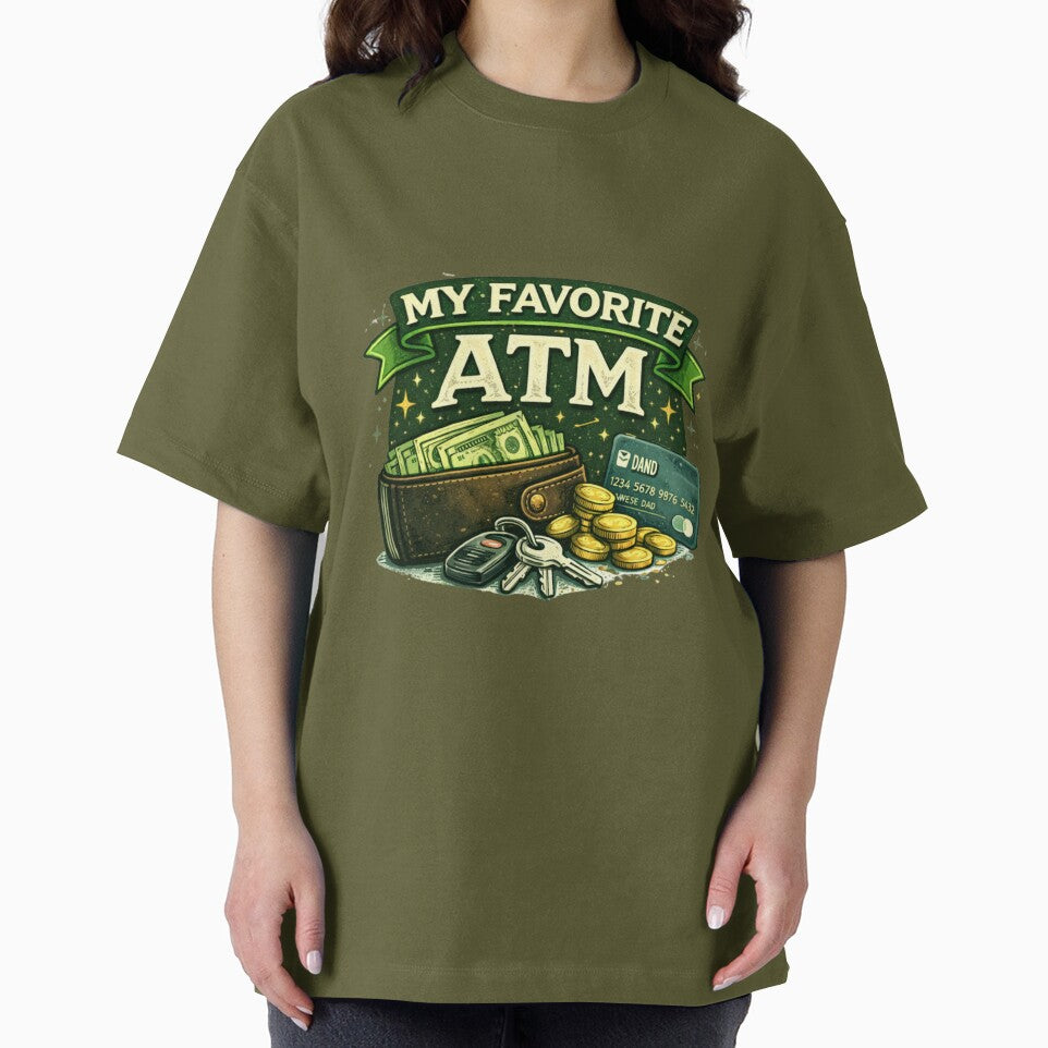 My Favorite ATM Funny Dad Design – Father’s Day Gift for Dad by Aura.Creative