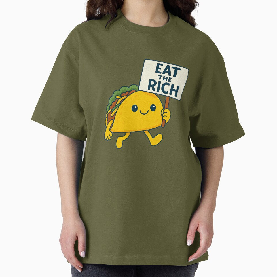 Eat the Rich Taco by kindprints