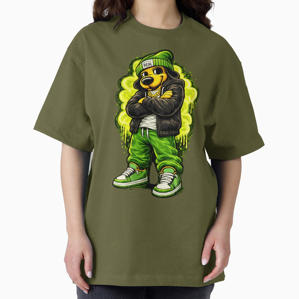 Street Dog Urban Style Neon Green by HOPPER420