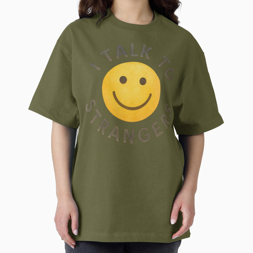 I Talk to Strangers – Chaotic Friendly Smiley by Amused00