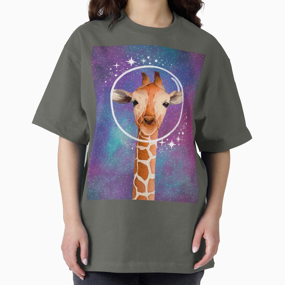 Space Giraffe with Helmet by CarefulCreation
