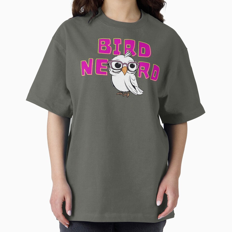 bird nerd owl pink design by TheWaterBirds