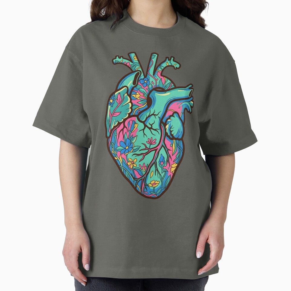 Floral Anatomical Heart by AwesomeBeyondLimits