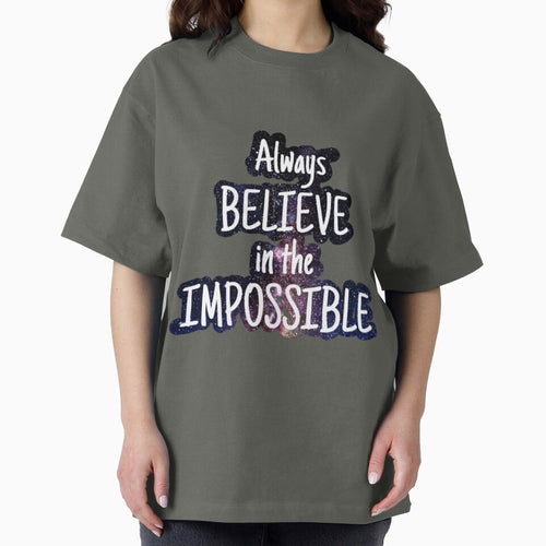 Always believe in the impossible by sreckov-desig