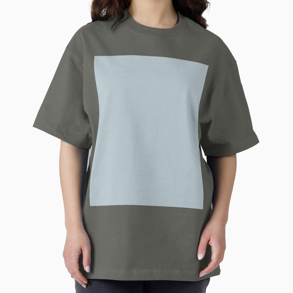 Plain Solid Color Pastel Blue Gray Neutral Blue Grey by mimihuang creations
