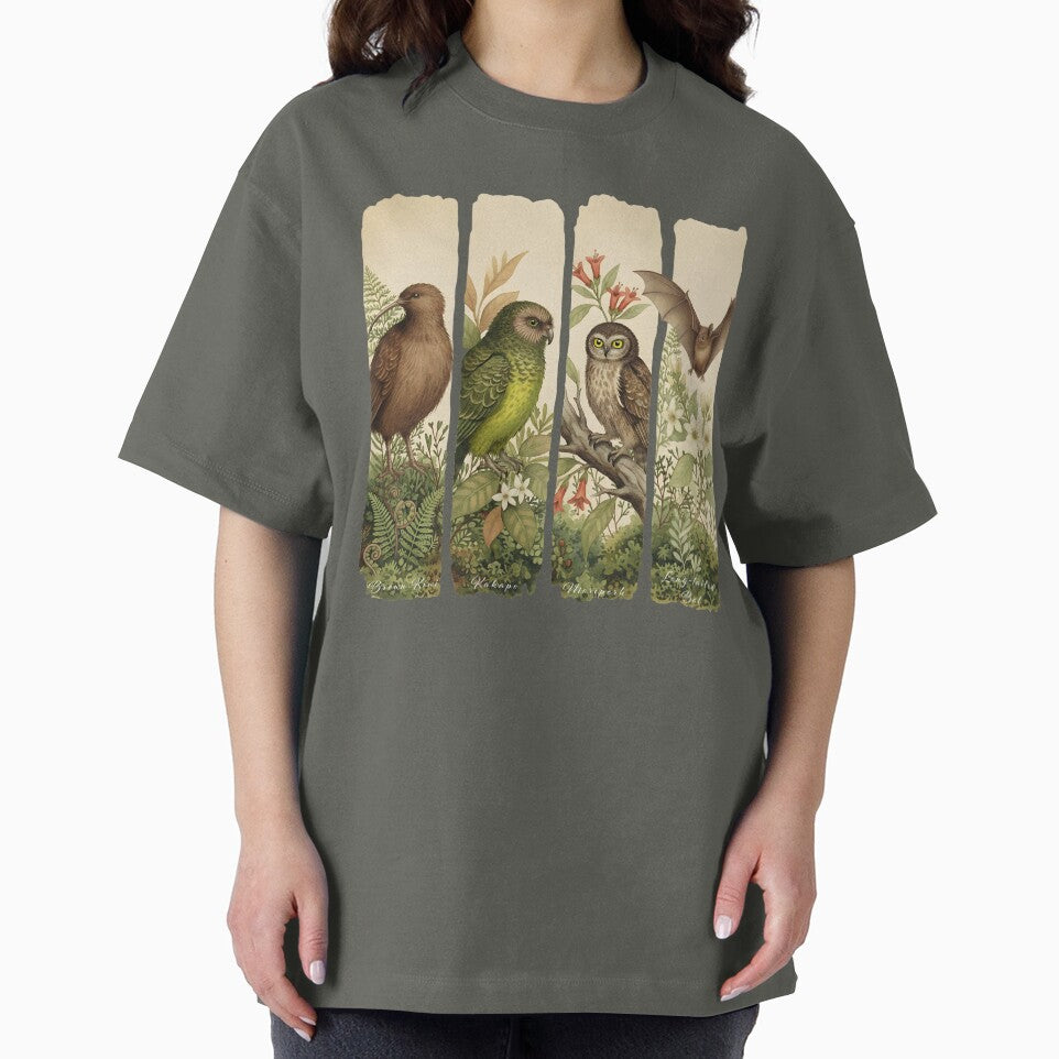 Aotearoa Night Chorus – Kiwi, Kākāpō, Ruru & Pekapeka by MvuuStudio