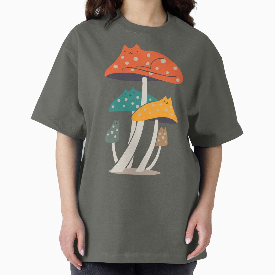Cat and Plant 47 Meowshroom by ilovedoodle