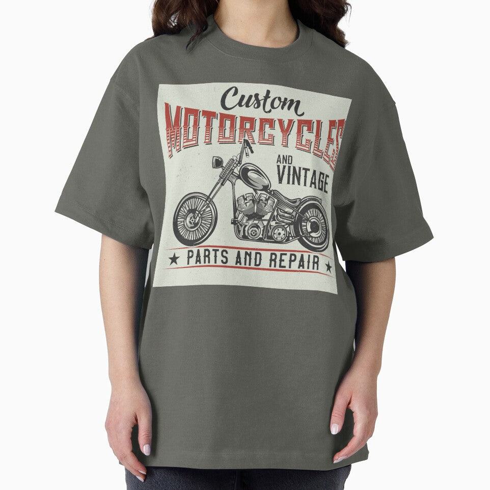 Vintage motorcycle by Custom-Legends