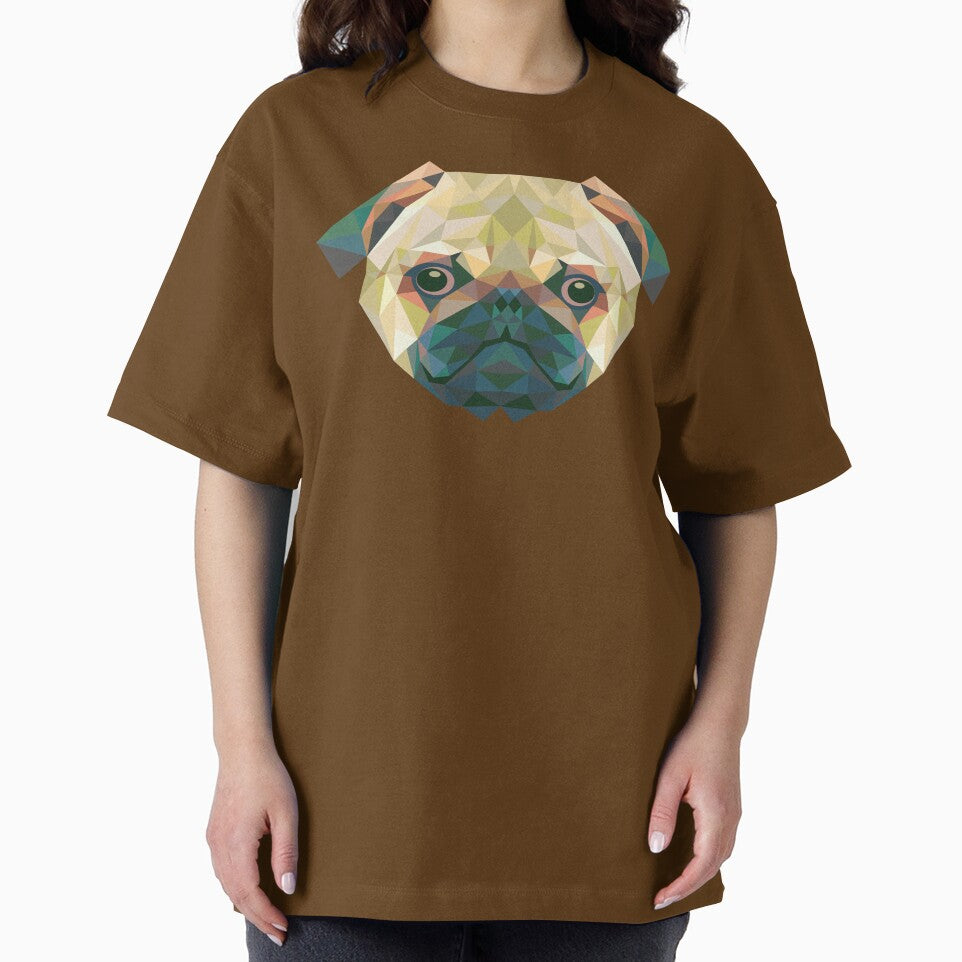 Pug Head Triangle by Fairyjam