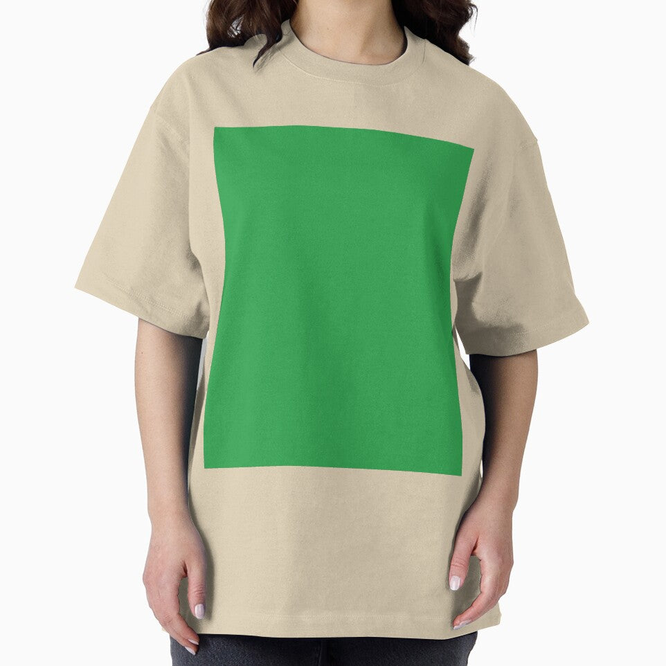 Plain Solid Color Medium Green Vivid Green Grass Green by mimihuang creations