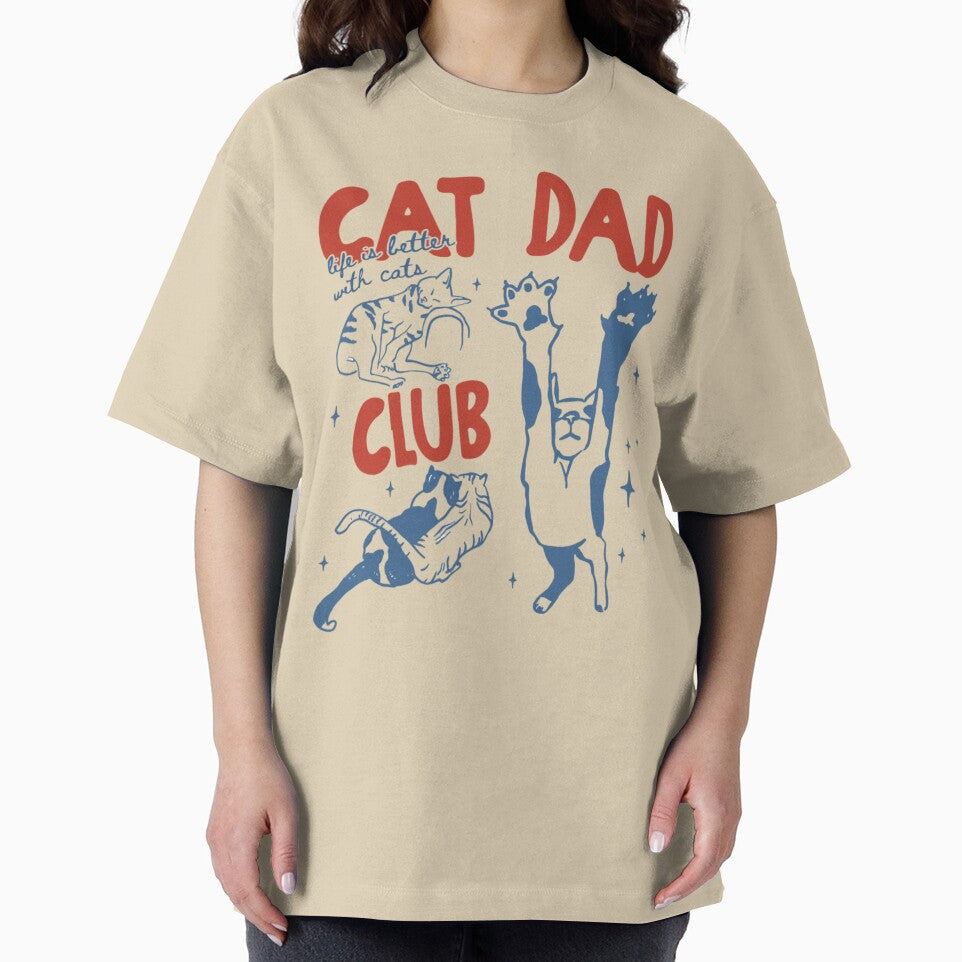 Cat Dad Club Life is Better with Cats Father's Day Cat Dad by FocusForStars22