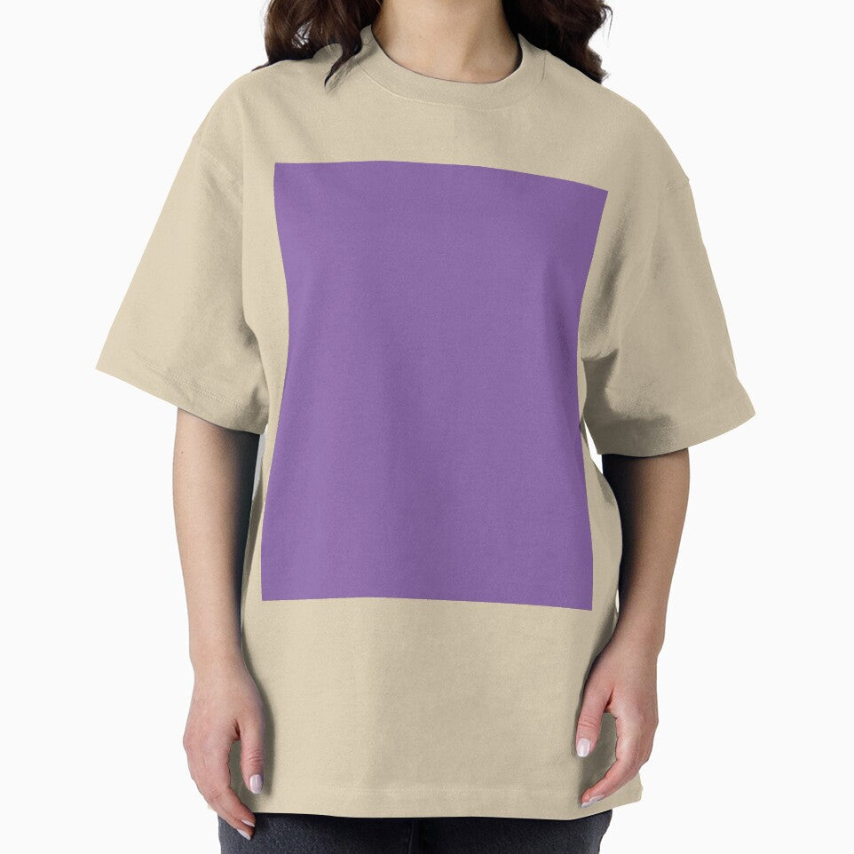 Plain Solid Color Medium Purple Chic Purple Grape Purple by mimihuang creations