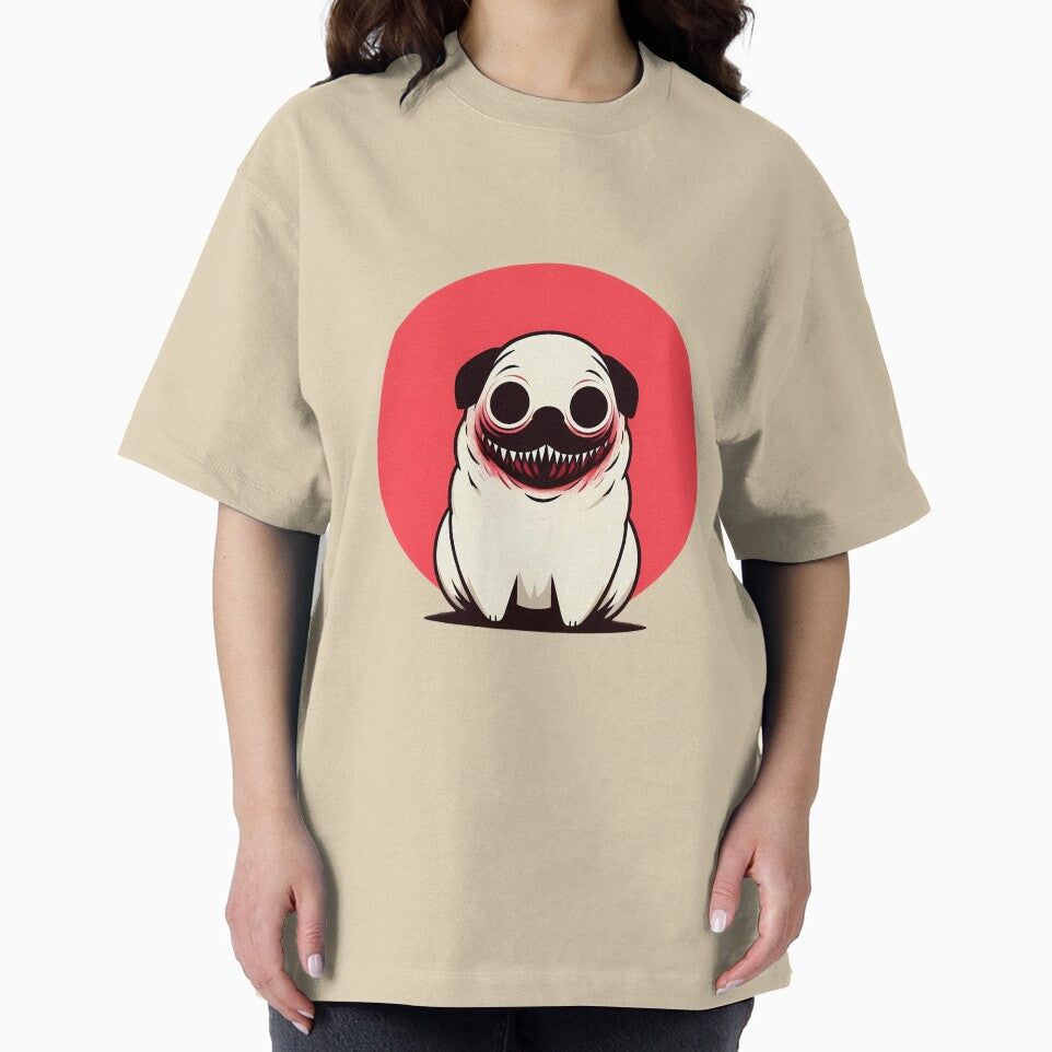 Grinning Puglet by ghastlygraphix