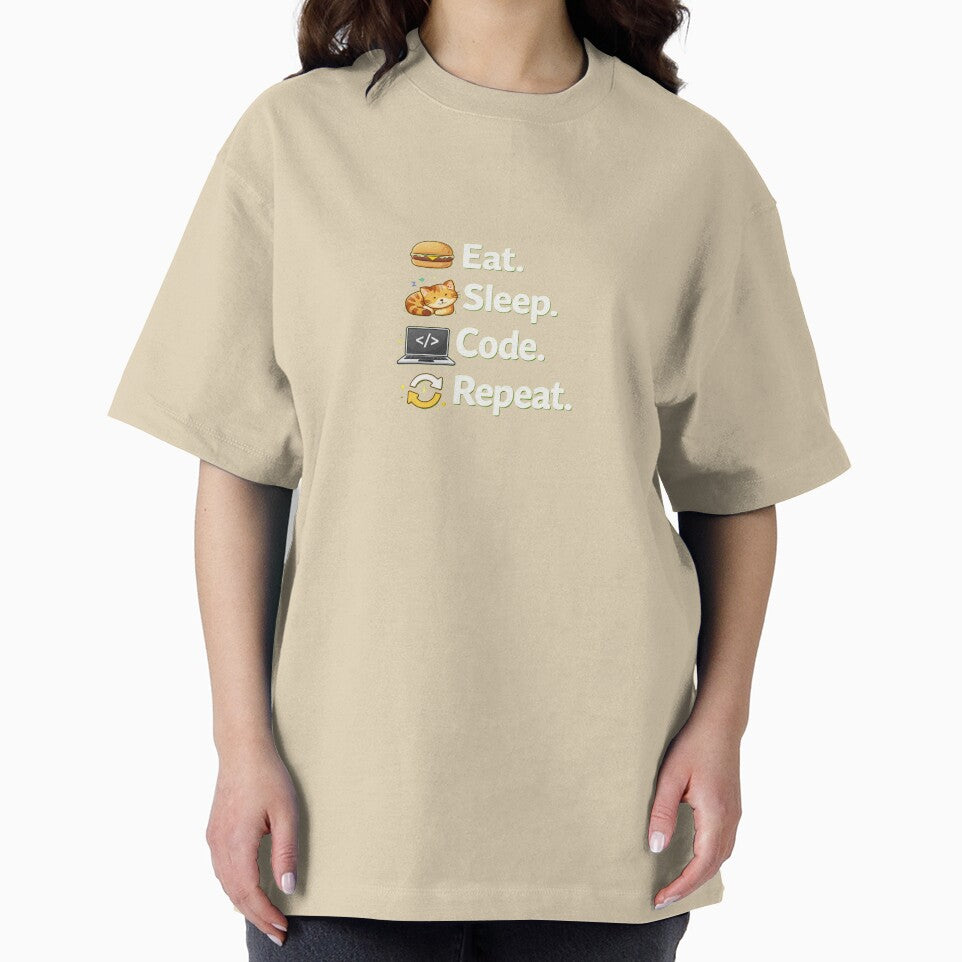eek – Eat Sleep Code Repeat – Programmer Life by Thethe-Shop