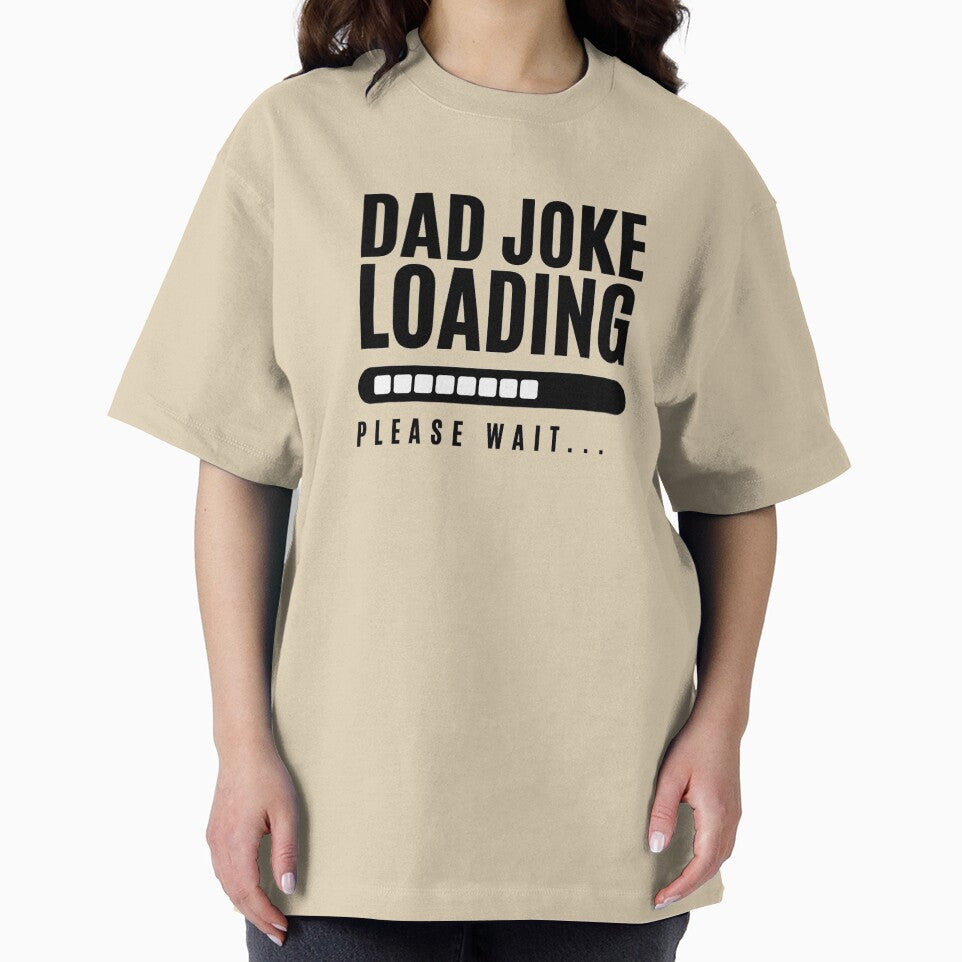 Funny Dad Joke Loading Bar Humor Shirt by MyWittyThings
