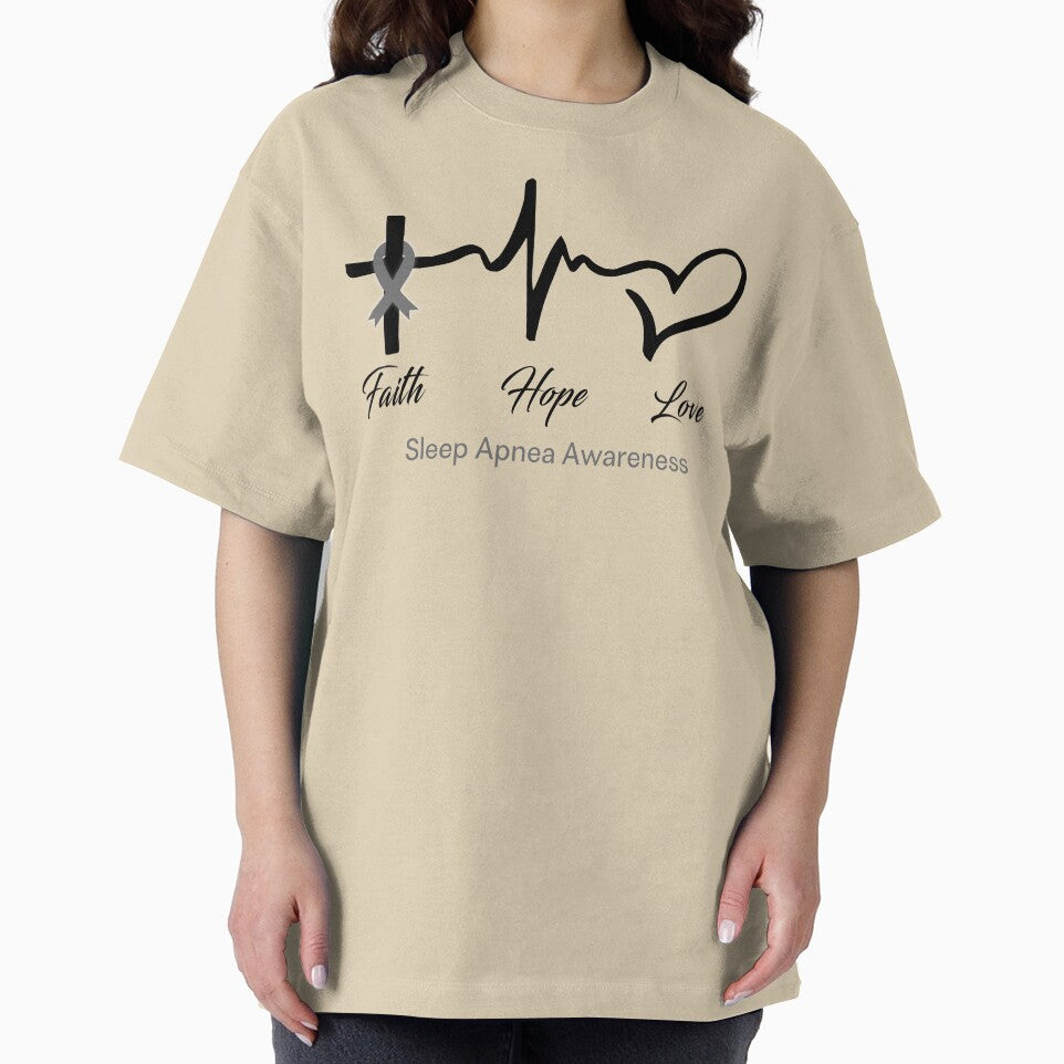 Faith Hope Love Sleep Apnea Awareness by frechettee