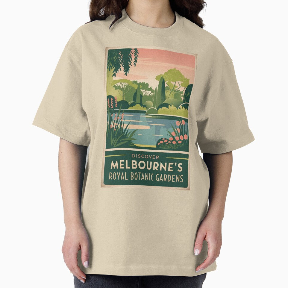 Melbourne Vintage Travel Poster by TravelerRat