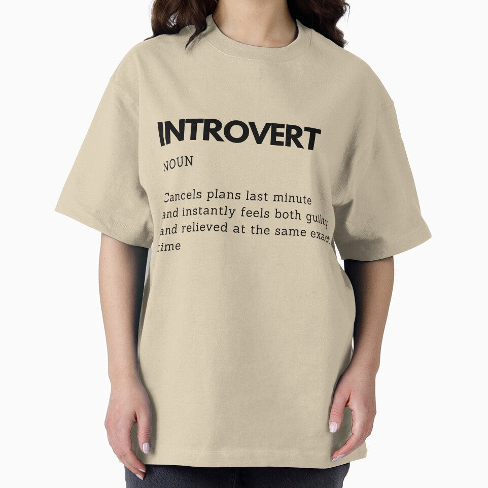 Introvert Mindset Humor Style Definition by PakoArtStudio