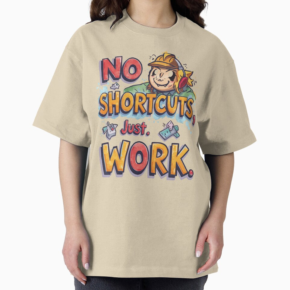 “No shortcuts, just work.” - Cerise Pink by Grixel's Paang Gala Shop