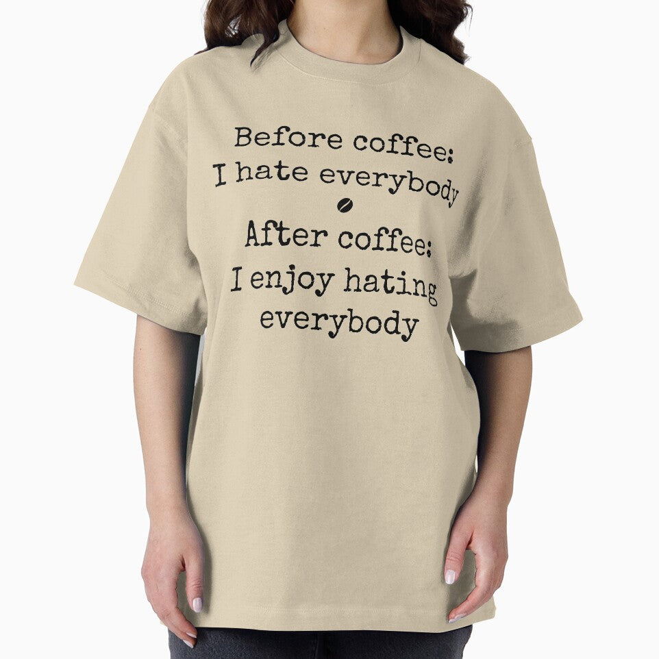 Before and after coffee (black text) by hakana86