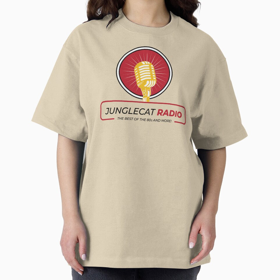 JungleCat Radio Red Logo Tees by JungleCatRadio