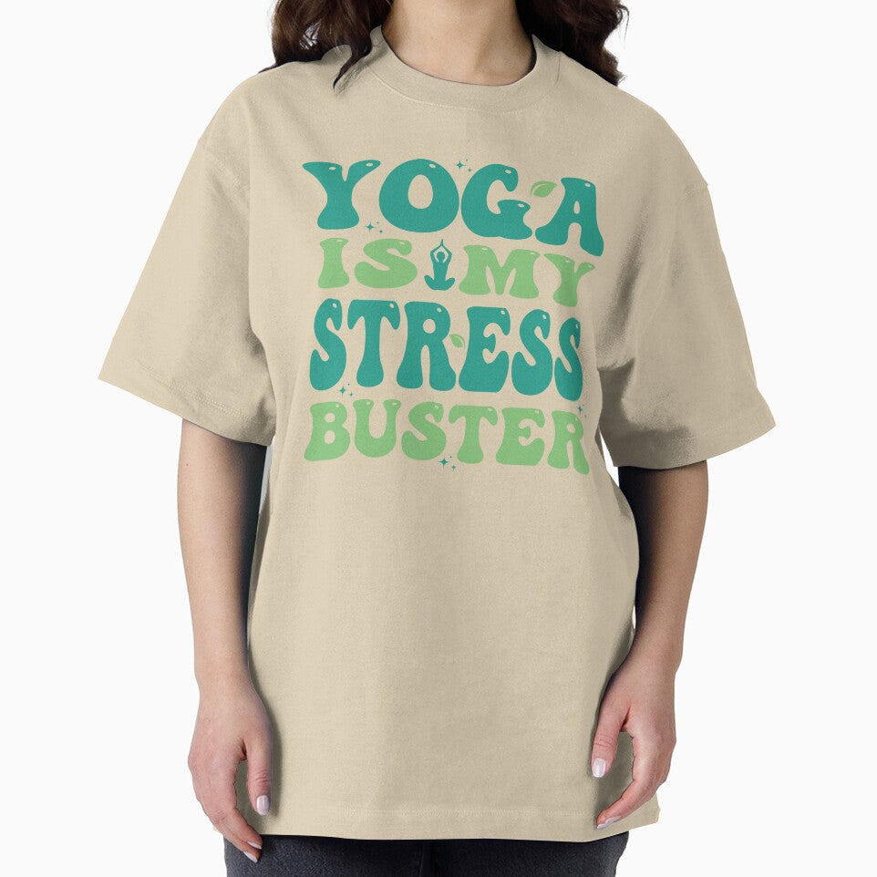 Cute yoga shirt | Green Groovy Design by AryaSubramanian