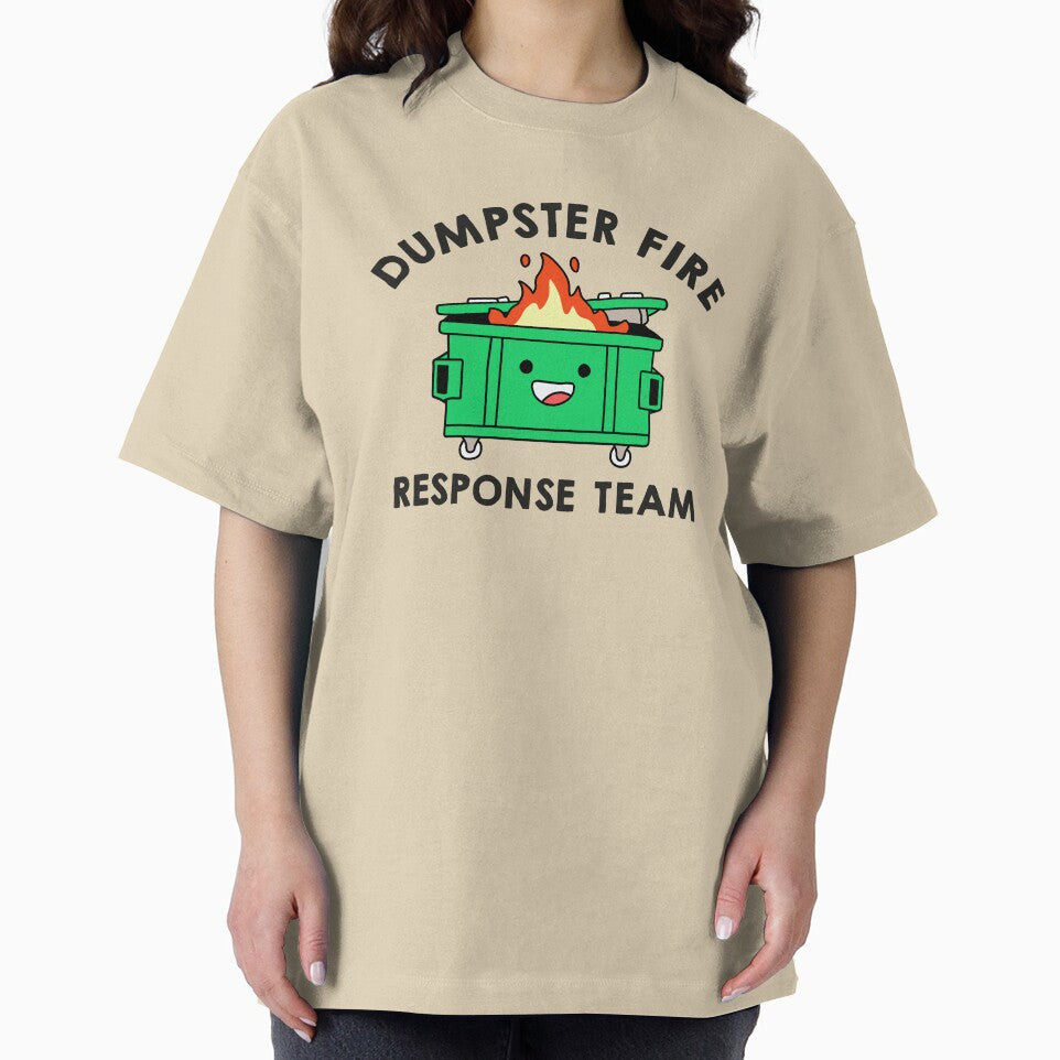Dumpster Fire Response Team by NQArtist